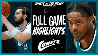 COMETS vs THE VALLEY  FULL GAME HIGHLIGHTS  September 11 2024 [upl. by Ardnod]