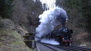 DampfSpektakel auf der Schwarzwaldbahn German steamtrain action [upl. by Pamella]