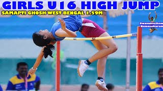 High jump Girls U16 National Junior 2023 [upl. by Ettevi]