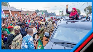 🔴LIVE RAIS DKT SAMIA AKIWASALIMIA WANANCHI WA NYONI MKOANI RUVUMA [upl. by Dyl]