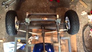 Go kart steering update 2 Finished [upl. by Ancel]