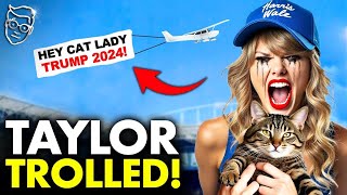 Taylor Swift SCREAMS As Team Trump Fly ‘TRUMP 2024’ Banners Over Her Concert  Swifties Salty Cry 🤣 [upl. by Inga296]