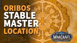 Stable Master Location WoW Oribos [upl. by Eniamret]