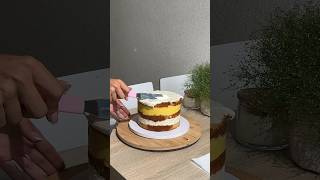 SKŁADAMY TORT 🎂♥️ tort przekladamytort cake pinterestcake składamytort [upl. by Etz]