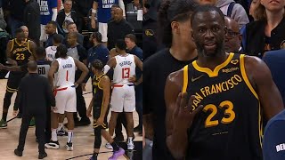 Draymond Green taunts Paul George with 4 fingers after things get heated amp Ty Lue ejected [upl. by Hughie]