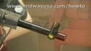 How to Install a Rifle Front Sight Presented by Larry Potterfield  MidwayUSA Gunsmithing [upl. by Sousa]