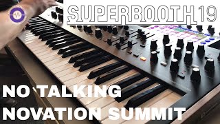 Superbooth 2019 Novation SUMMIT Sound Only [upl. by Zurc474]