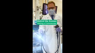 Behind the Scenes of a Colonoscopy [upl. by Yerkovich]