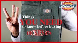 3 Things YOU NEED to know before buying Dickies 874 [upl. by Ettenrahc]