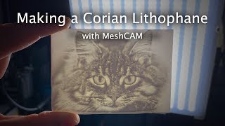 How to Make a Lithophane in MeshCAM [upl. by Antoni]