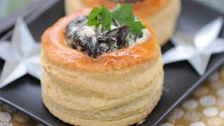 Recette  Bouchées à la reine aux escargots [upl. by Sliwa928]