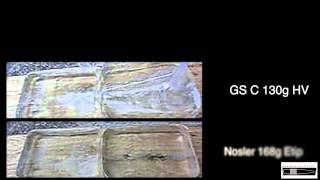 GS Custom vs others high speed Ballistic Gel performance test of 308 Winchester [upl. by Claire935]