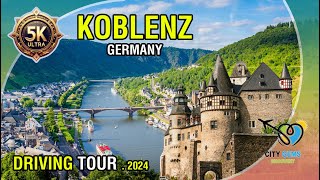 🌟Experience the Beauty🌟of Koblenz Germany A Breathtaking 5K Ultra HD Driving Tour Neu 2024 [upl. by Sixla11]