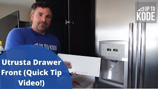 Utrusta Drawer Front Quick Tip Video [upl. by Yatnoj738]