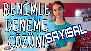 Benimle LGS Denemesi Çözün Sayısal Bölüm [upl. by Natanoy]