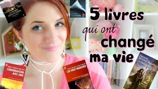 5 LIVRES qui ont CHANGÉ ma VIE [upl. by Cassy]