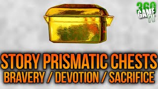 Three Story  Campaign Prismatic Chests Guide  Facet of Bravery  Devotion  Sacrifice  Destiny 2 [upl. by Ahseela]