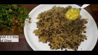 Daliya khichdi recipe  Dalia pulao with Moong Dal  Broken Wheat Khichdi [upl. by Leffen972]