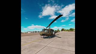 UH1 Huey Startup And Throttle Up [upl. by Skell]