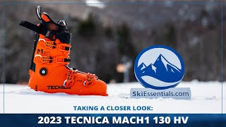 2023 Tecnica Mach1 130 HV Ski Boots Short Review with SkiEssentialscom [upl. by Cole]