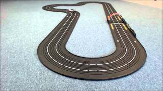 New Generation slot car racing  Part 8 changing lanes at will [upl. by Eilahs]