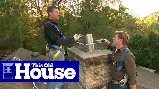 How to Install a Chimney Liner and Damper  This Old House [upl. by Irahc]