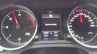 Audi a5 sportback 30 tdi quattro stronic 2011 240hp 500nm 0100 0190 acceleration [upl. by Reynolds]