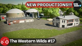 Building Two New Production Lines amp Sowing Sorghum  The Western Wilds 17 FS22 Timelapse [upl. by Cooperman]