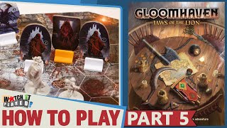 Gloomhaven Jaws of the Lion  How To Play  Part 5 [upl. by Niledam]