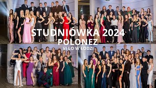 Polonez na Studniówce VI LO w Łodzi [upl. by Nahc]