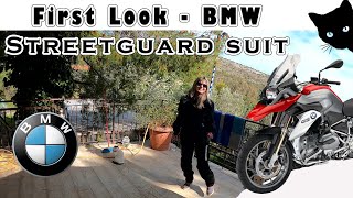 BMW StreetGuard Suit Breathable windproof and waterproof REVIEW [upl. by Llewon995]