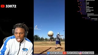 IShowSpeed Gets Jumpscare by the Baseball ⚾ [upl. by Jilli505]