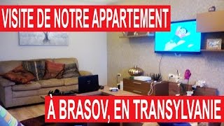 NOTRE APPARTEMENT AIRBNB À BRASOV EN TRANSYLVANIE Roumanie Janvier 2017 [upl. by Netty]