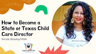 How to Become A Child Care Director 4 Requirements  daycaredirector ownadaycare [upl. by Erwin378]