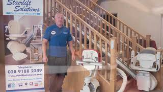 Flow X Curved Stairlift Demo Video [upl. by Estrellita655]