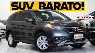 Um SUV BARATO DA HONDA MAIS COMPLETO QUE O CIVIC com BAIXA KM na RODRIGO AUTOMÓVEIS Honda CRV 2013 [upl. by Nedarb]