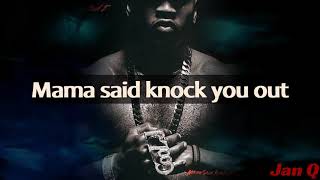 LL Cool J  Mama Said Knock You Out Lyrics [upl. by Nnaaihtnyc]