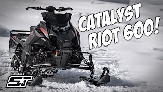 2024 Arctic Cat CATALYST Riot 600 Detailed Snowmobile Overview [upl. by Stamata594]