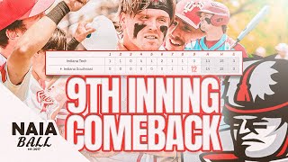 IU Southeasts Historic 12 Run 9th Inning Comeback  NAIABall [upl. by Amhser273]