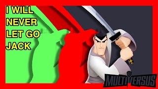 I WILL NEVER LET GO JACK DAY 1 SAMURAI JACK MULTIVERSUS MONTAGE [upl. by Carter]