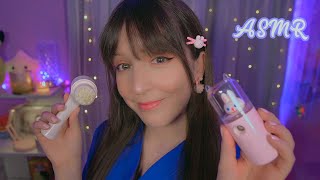 ⭐ASMR Visitando a la Dermatóloga🧼Tratamiento Acne y Limpieza Facial Sub Roleplay en Español [upl. by Ateloiv]