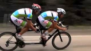 Australian National Road Tandem Champions on Calfee Bike with Fast Forward Wheels [upl. by Fisoi510]