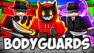 I Hired BODYGUARDS To PROTECT ME in ROBLOX The Strongest Battlegrounds [upl. by Okia]