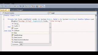 Visual Basic 2010  Message Box Tutorial [upl. by Yroj]