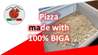 100 BIGA Pizza dough with 48 hours leavening time [upl. by Mirilla448]