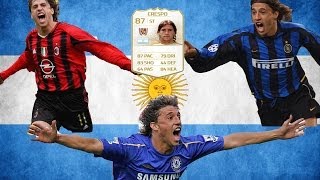 الـعـقـرب كريسبو FIFA 14 UT legend crespo [upl. by Waldner]