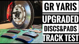 Toyota GR Yaris  Upgraded Discs and Pads  Track Test [upl. by Burtis232]