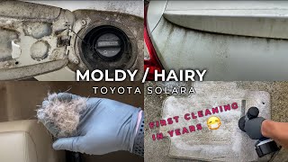 MOLDY Car Detail  DISASTER Car Cleaning [upl. by Ssyla]