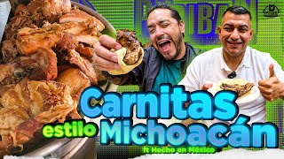 EN ESTÁ OCASIÓN probaremos unas de las CARNITAS MÁS FAMOSAS FT HECHOENMEXICOOO [upl. by Fabri]