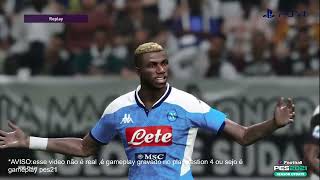 Juventus vs Napoli  pes 21 simulation [upl. by Artapoelc]